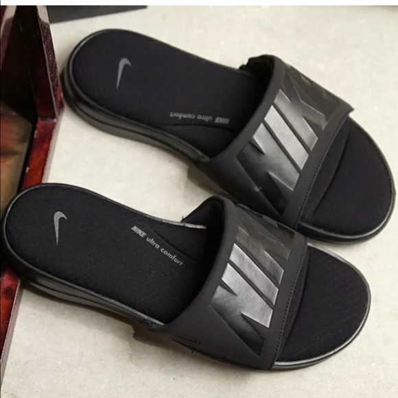 nike ultra comfort slides men